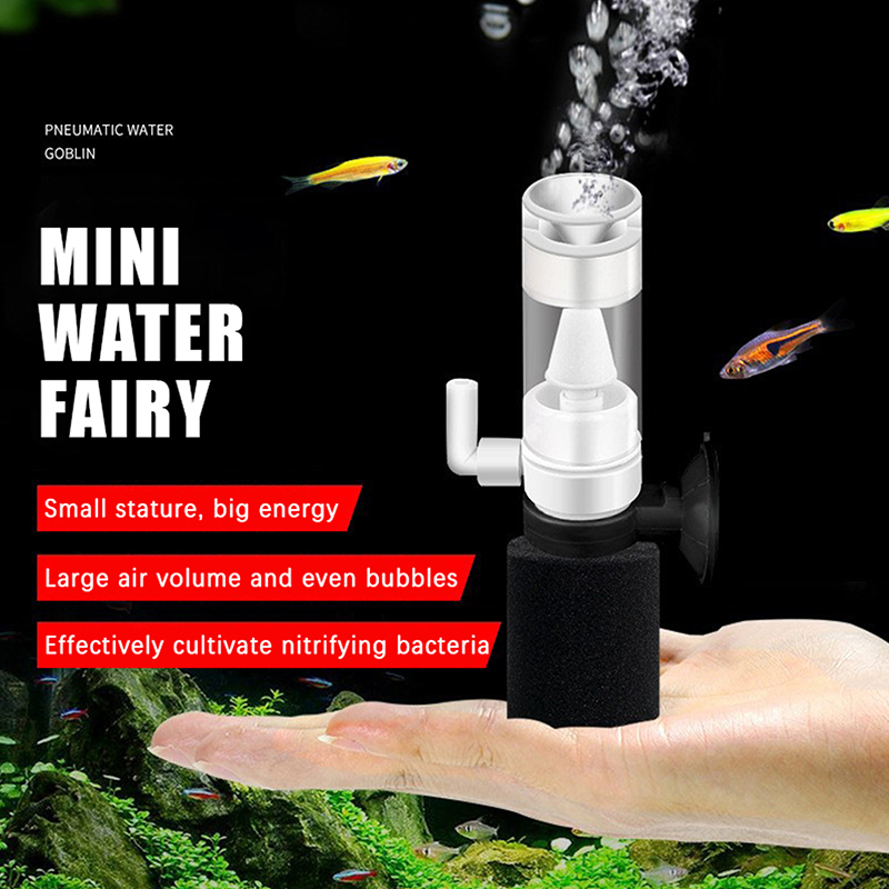 Aquarium Planted Filter - Luftbetriebener Aquarium-Schwammfilter mit extrem leisem Betrieb