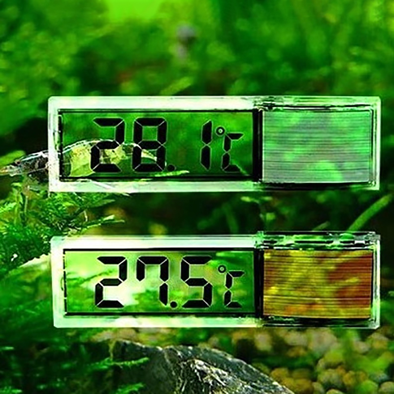 Aquarium Planted Seeds - Wasserdicht Aquarium Thermometer 3D Digital LCD