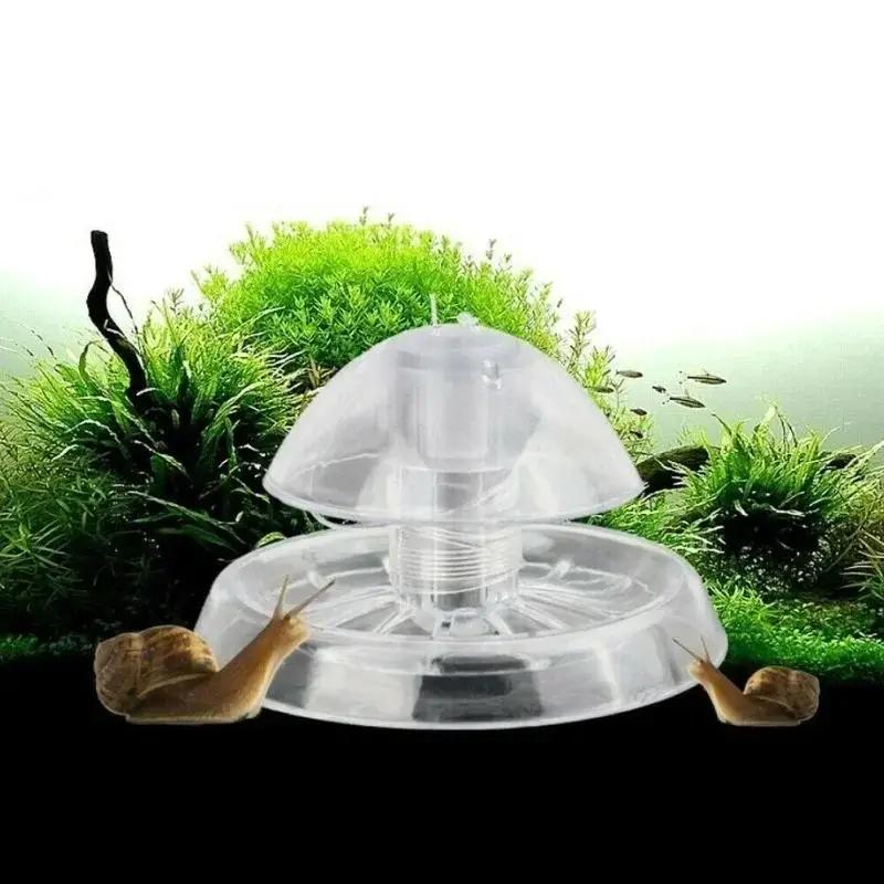 Planted Aquarium Cleaning - 2026 Neu 6/8CM Klare Plastik-Schneckenfalle Aquarium