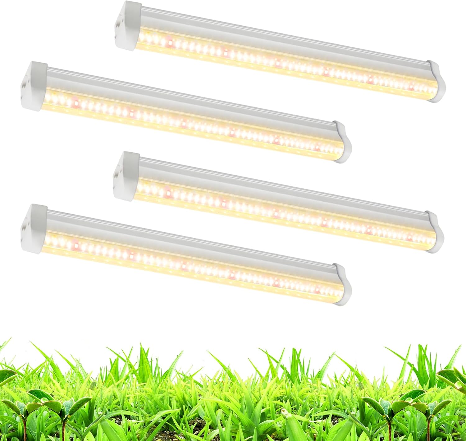 Aquarium Planted Seeds - LED-Pflanzenwachstumslampe Vollspektrum-Röhrenbirne AC85-265V Wachstumslichter für Hydroponik-Systeme,
