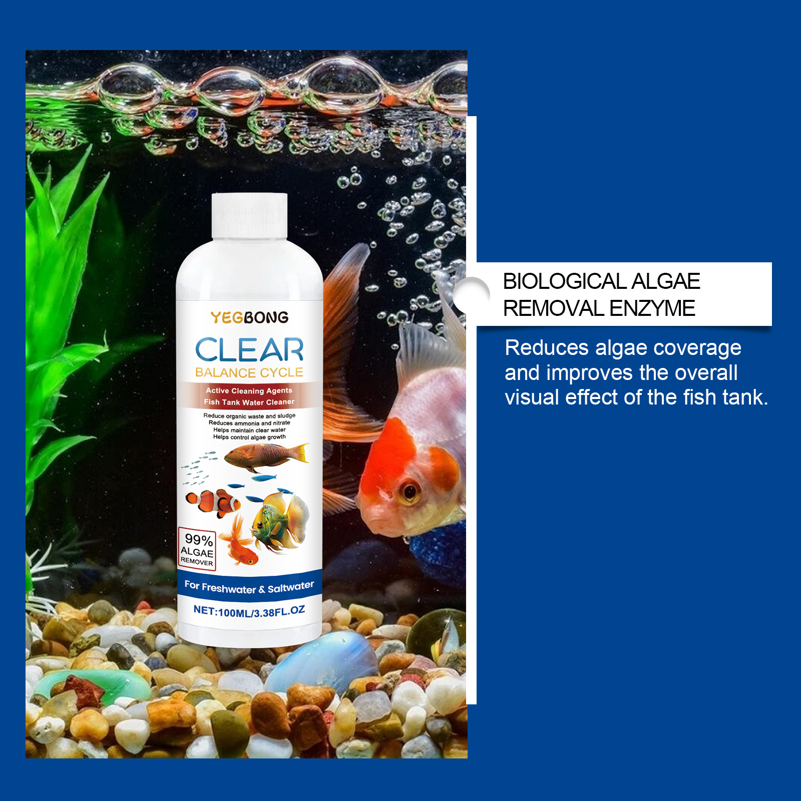 Aquarium-Wasser-Klärer, 100 ml – Planted Aquarium Cleaning Bewertung und Preis