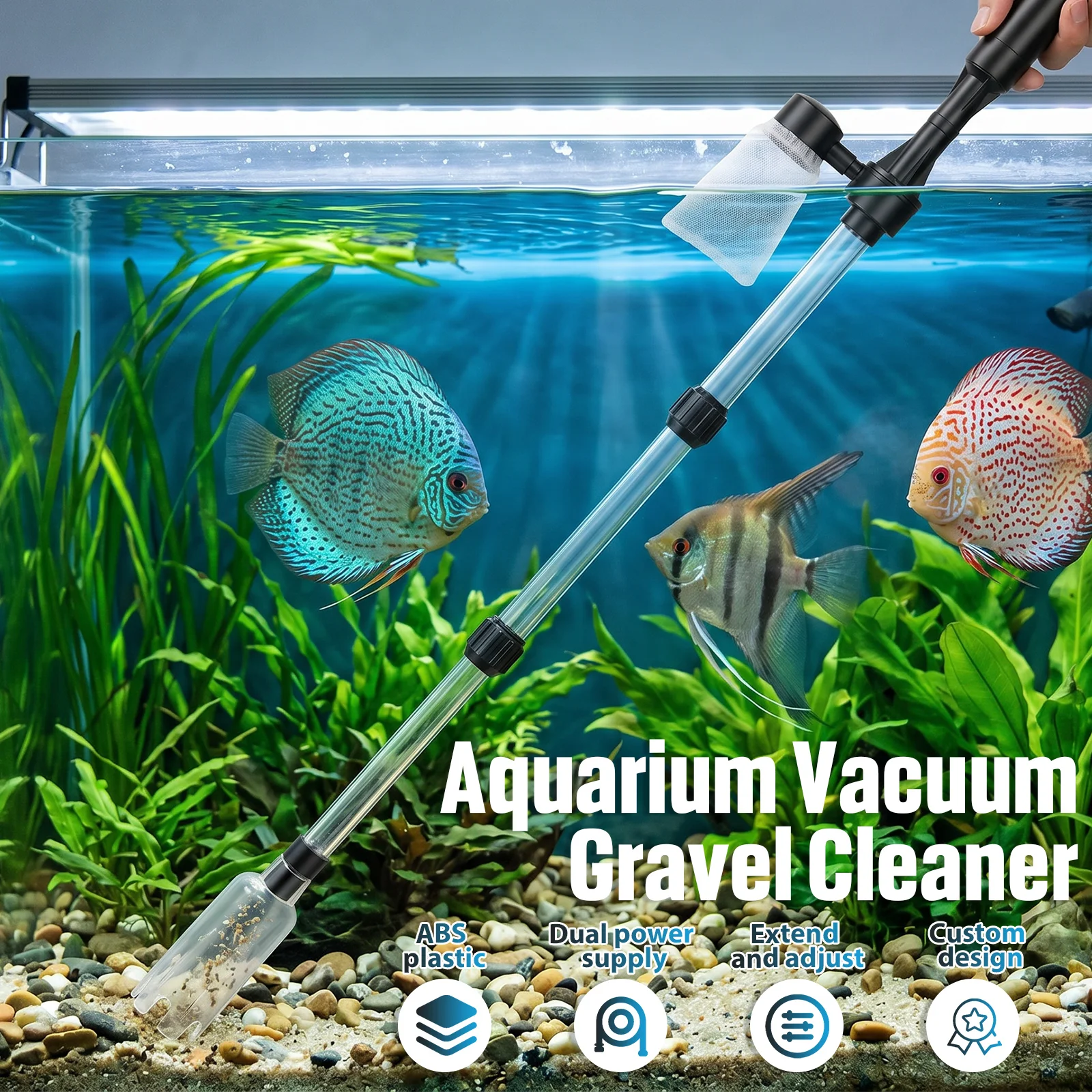 Aquarium-Vakuum-Kiesreiniger 3 – Planted Aquarium Cleaning Bewertung und Preis