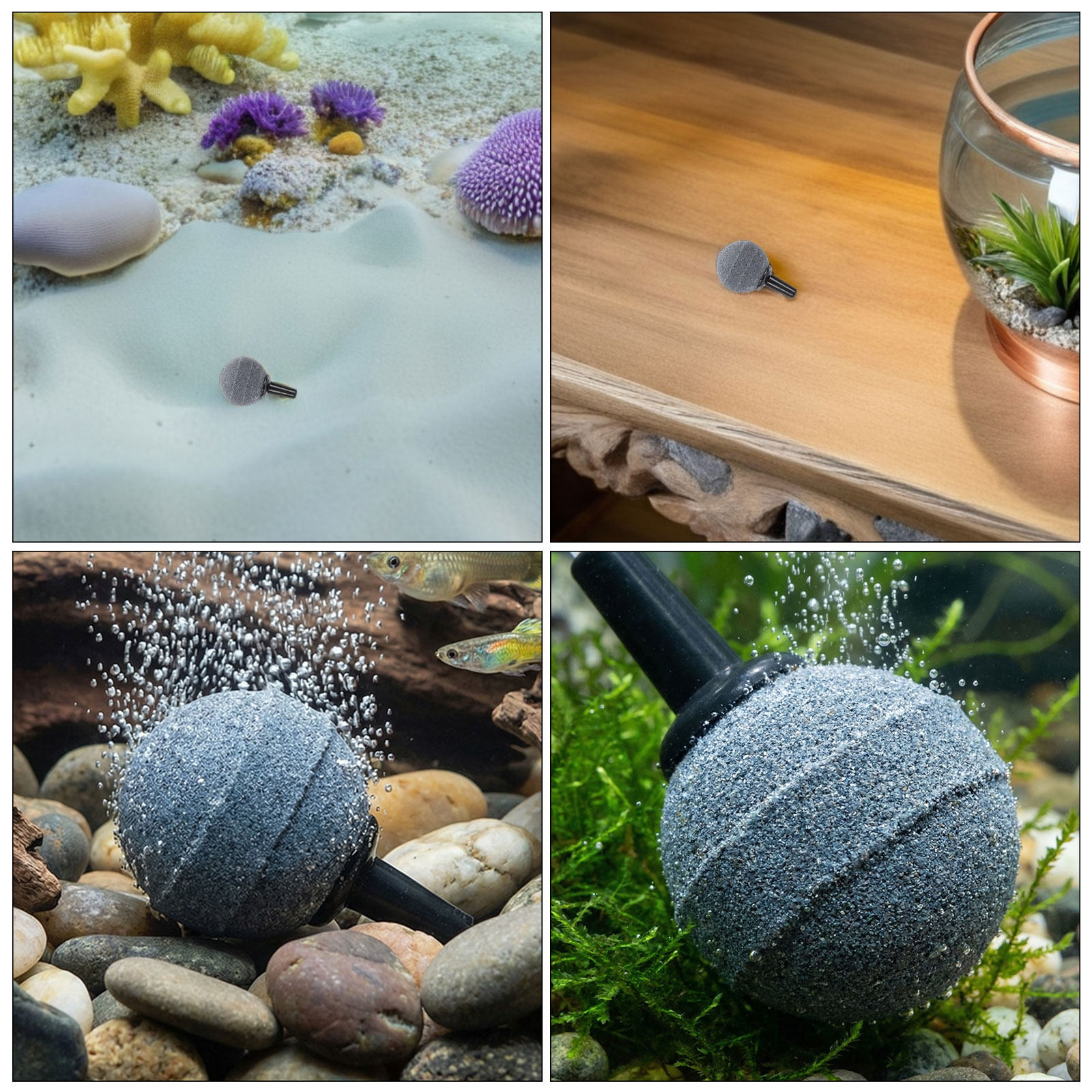 12 Stück Aquarium-Luftstein-Bl – Planted Aquarium Air Stone Bewertung und Preis
