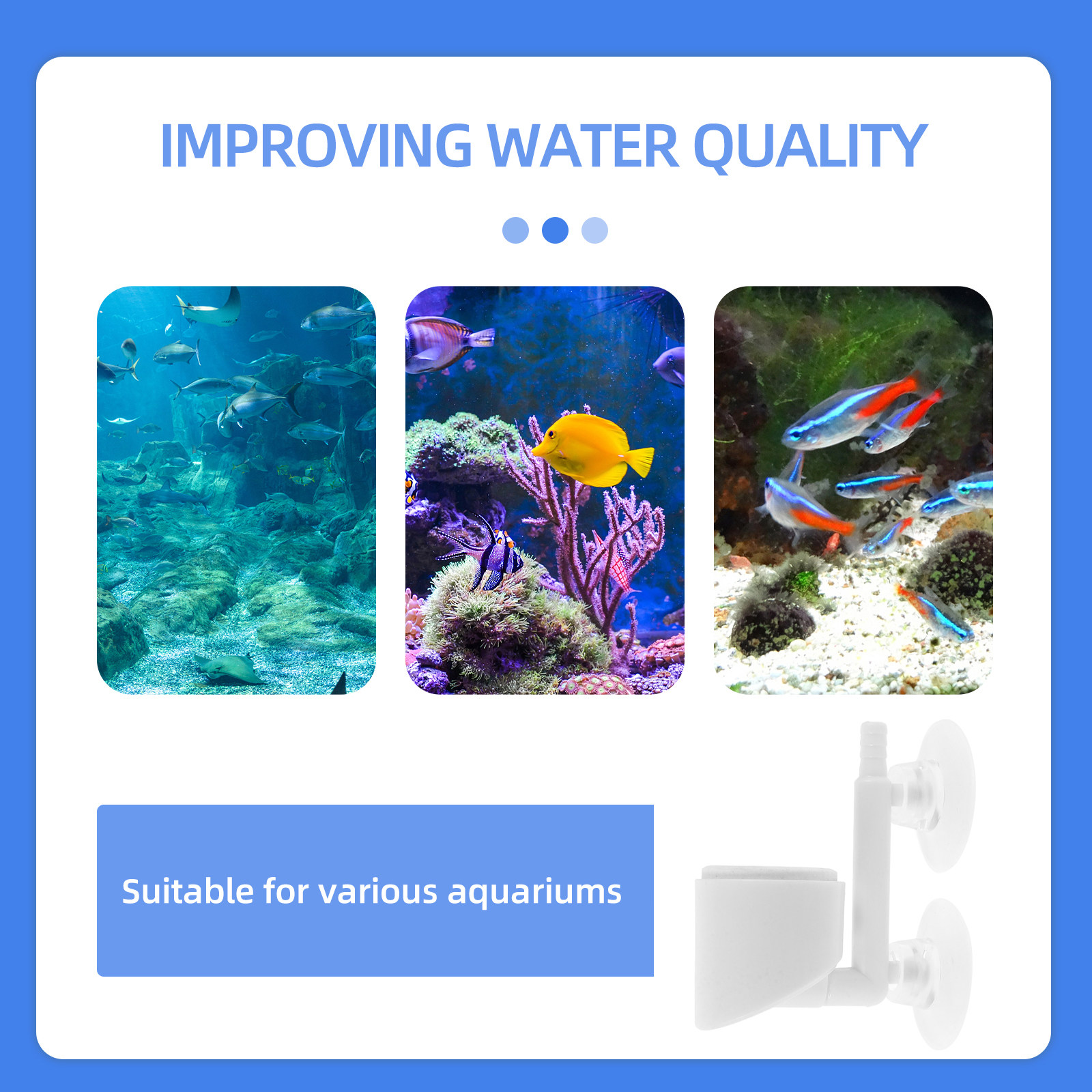 Aquarium-Sauerstoffpumpen-Zube – Planted Aquarium Air Stone Bewertung und Preis
